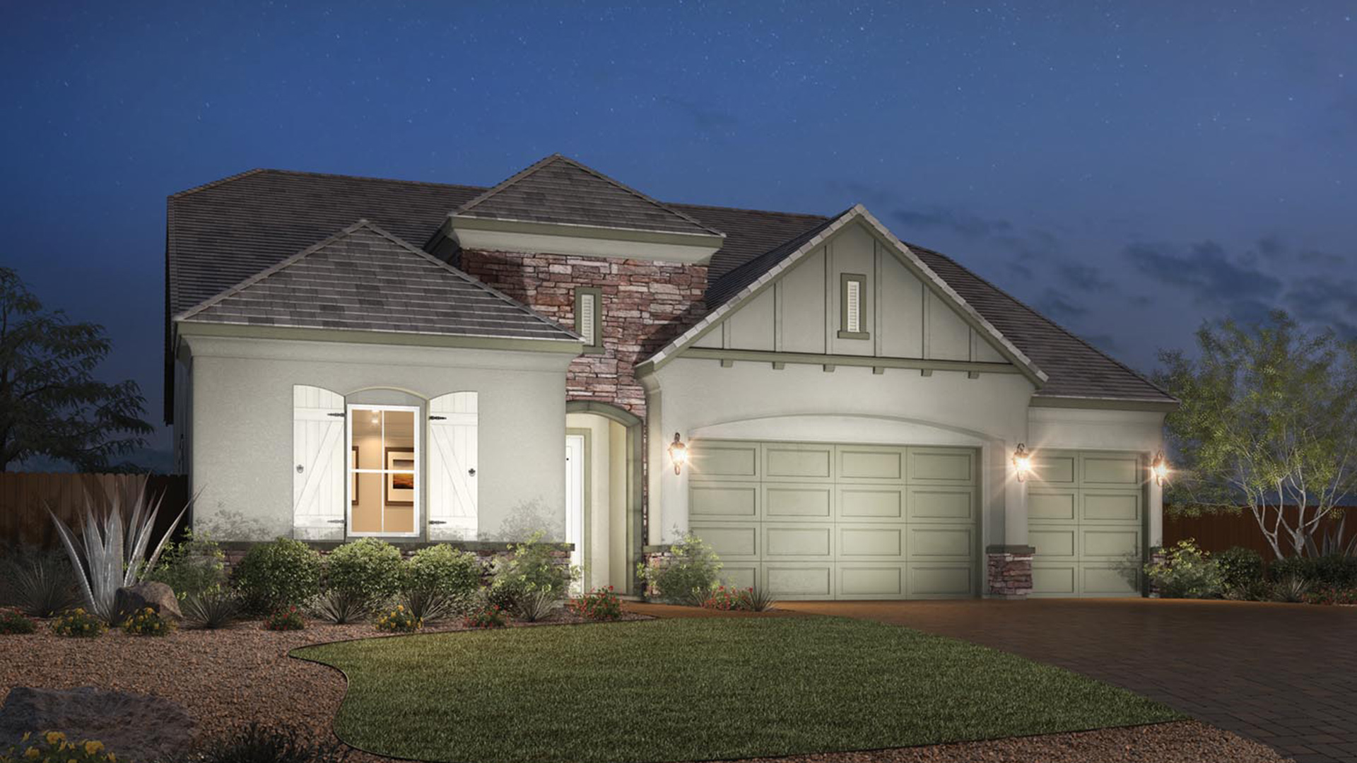 Sierra Creek at Bella Vista Ranch The Cedarcrest Elite Home Design