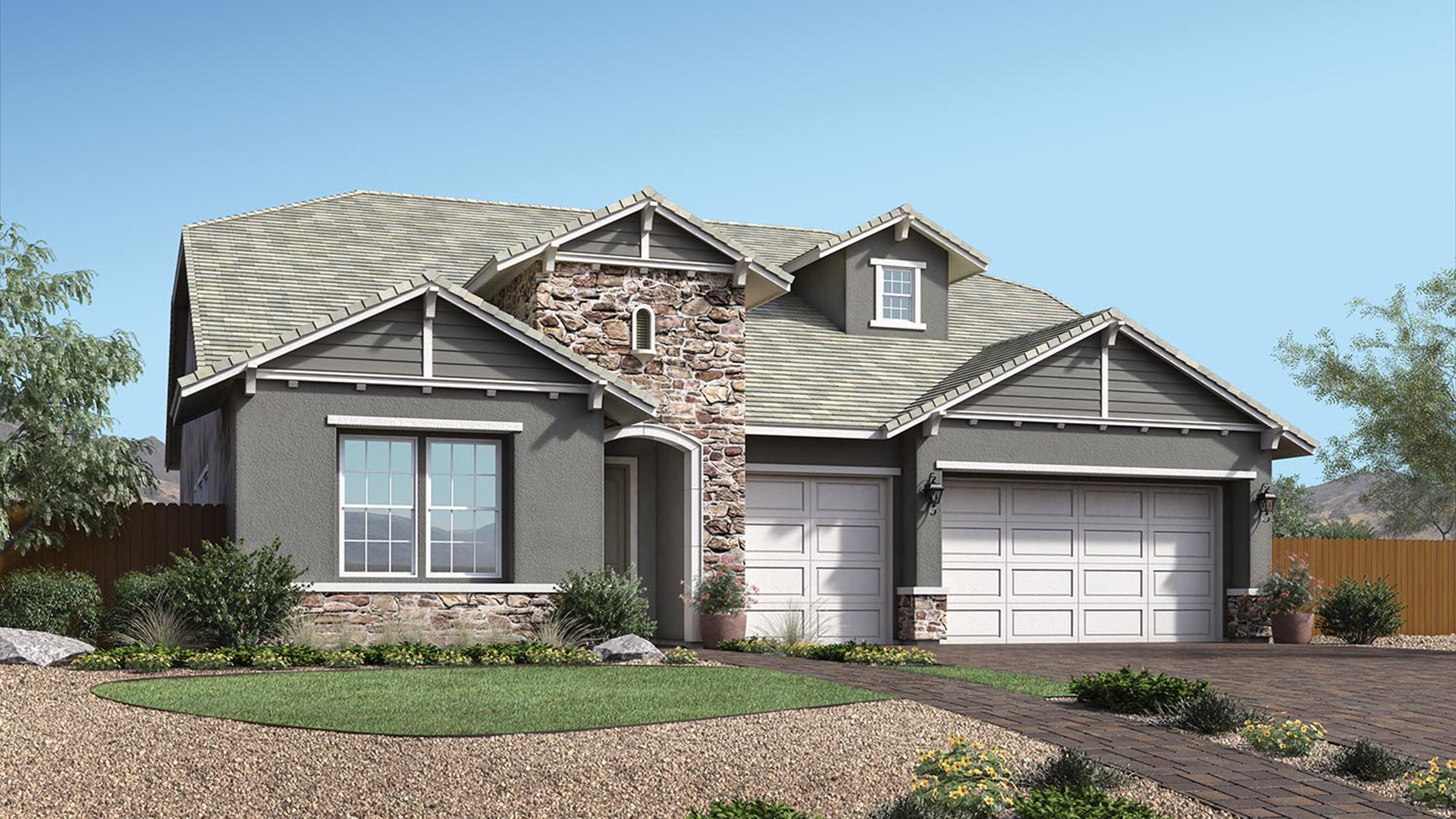 Sierra Creek at Bella Vista Ranch The Cedarcrest Home Design