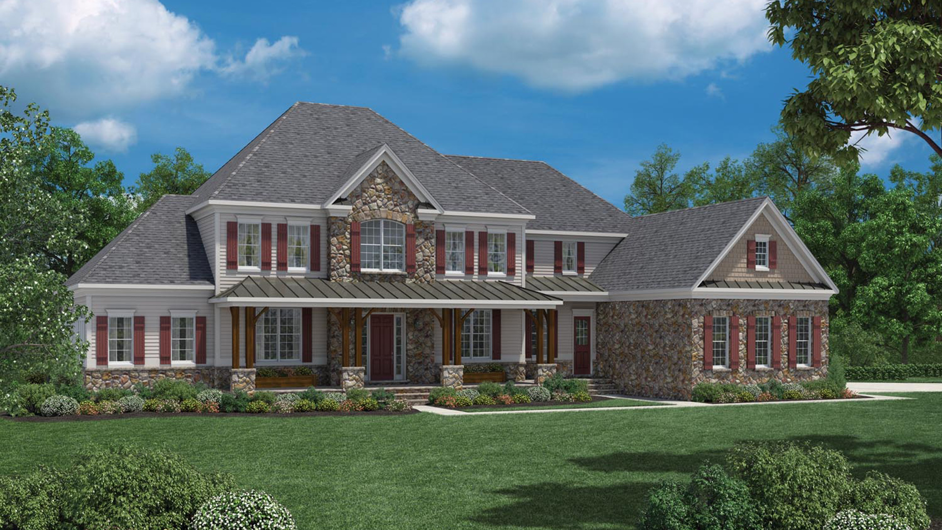 Estates at Mill Creek Ridge The Milverton Home Design