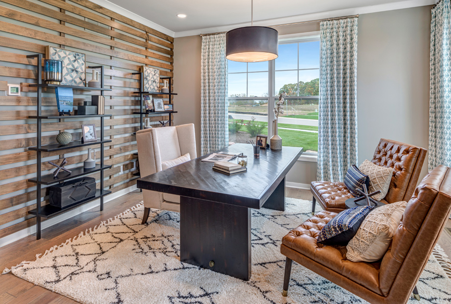 Flex space perfect for a home office or playroom