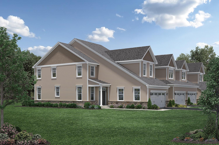 Danbury CT Townhomes for Sale Rivington by Toll Brothers The Ridge