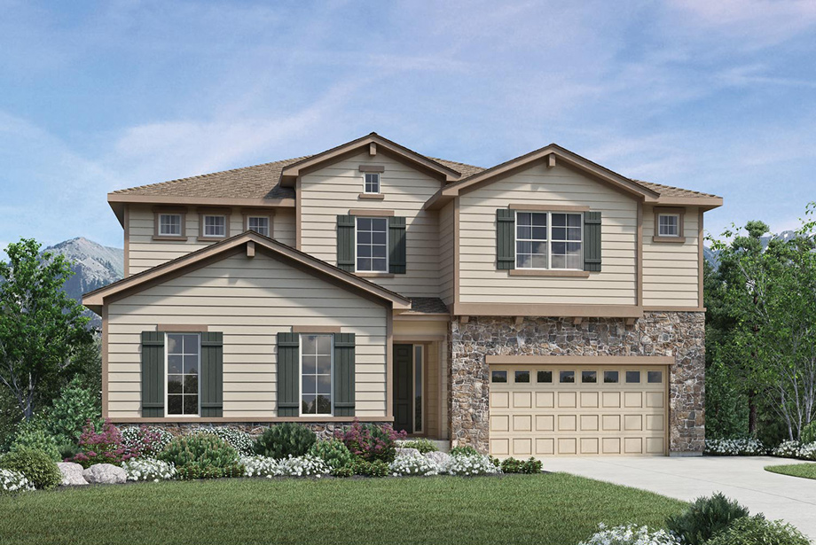Erie CO New Construction Homes Toll Brothers at Flatiron Meadows The Retreat