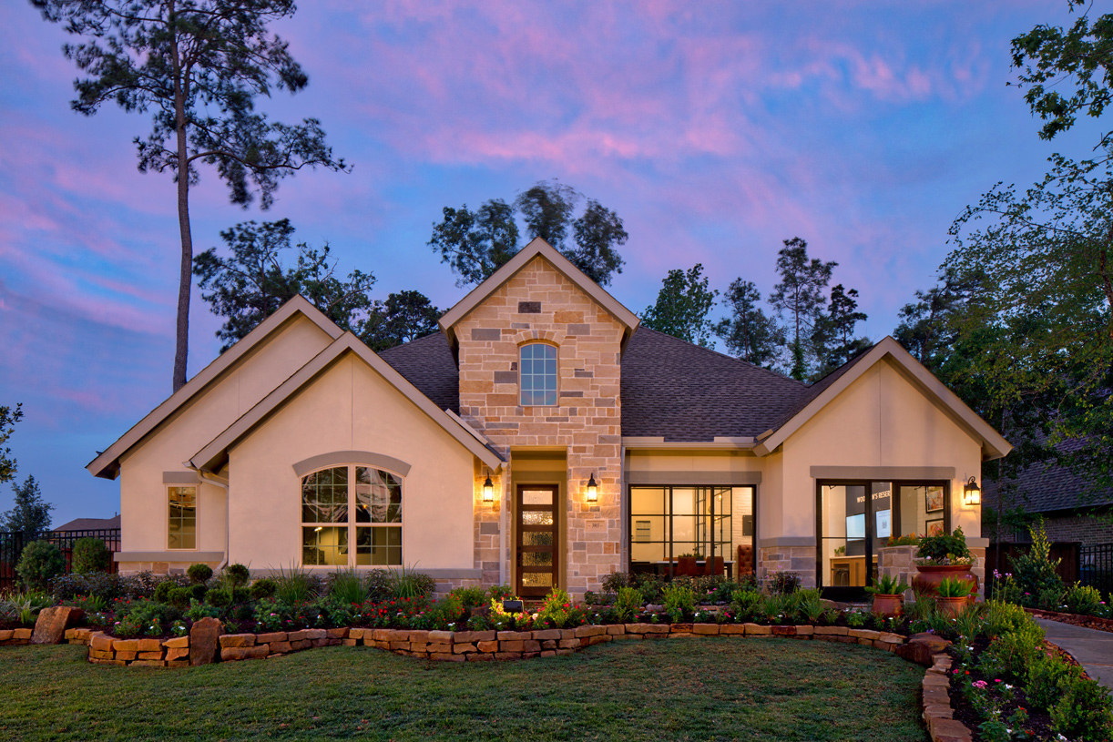 Spring TX New Construction Homes Woodson's Reserve Wooded Bend