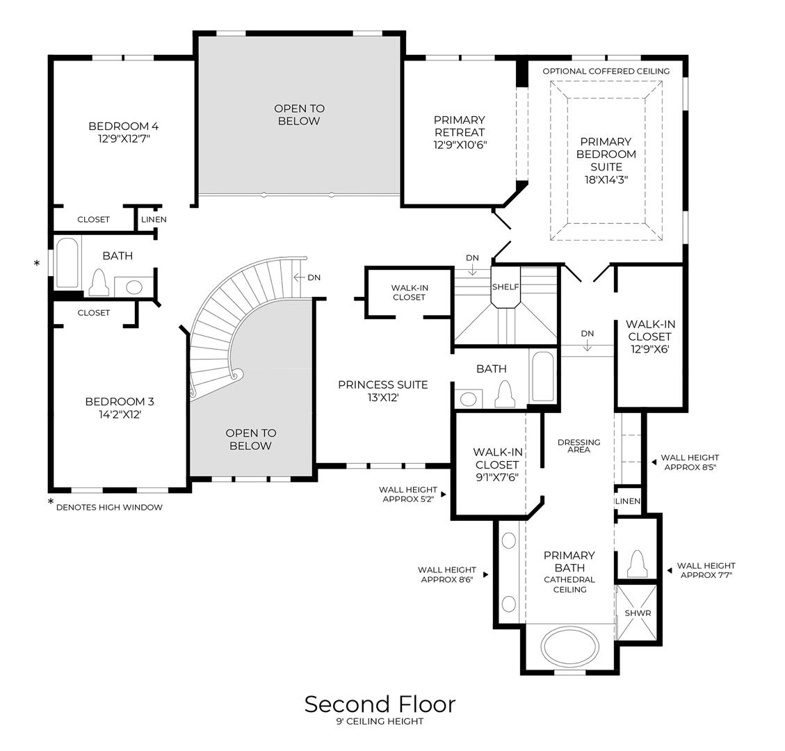 2nd Floor Floor Plan