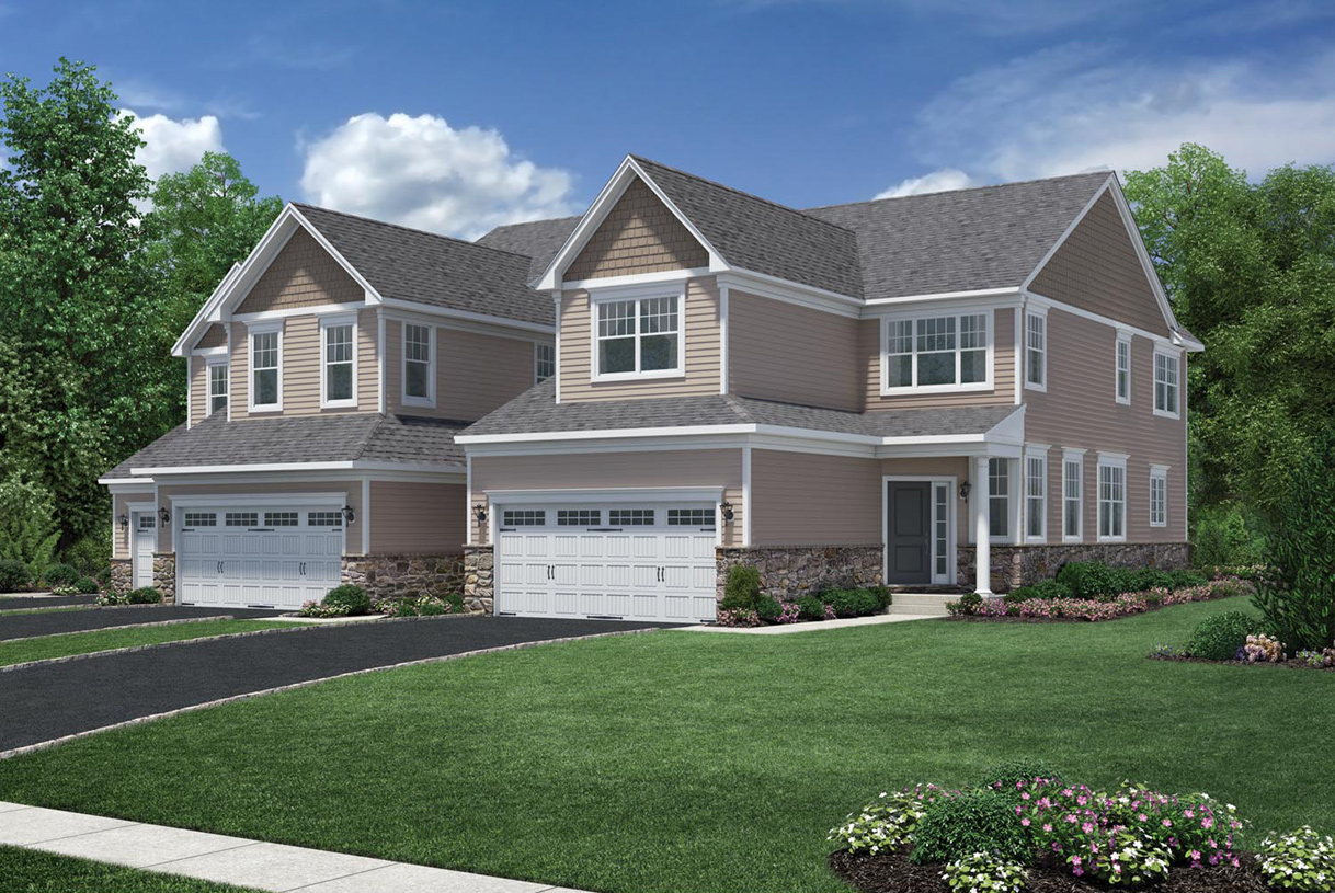 Danbury CT Townhomes for Sale Rivington by Toll Brothers The Ridge