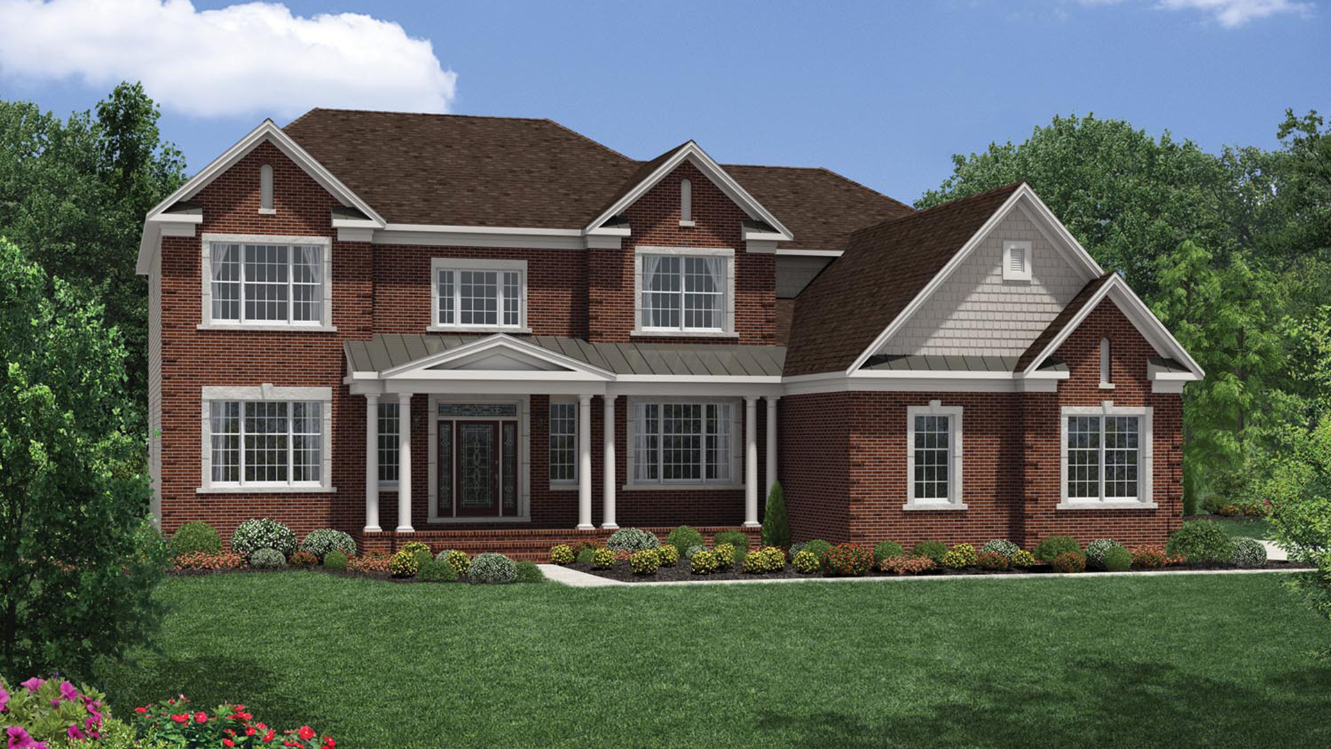 The Woods of South Barrington Estate Collection The Harding Home Design