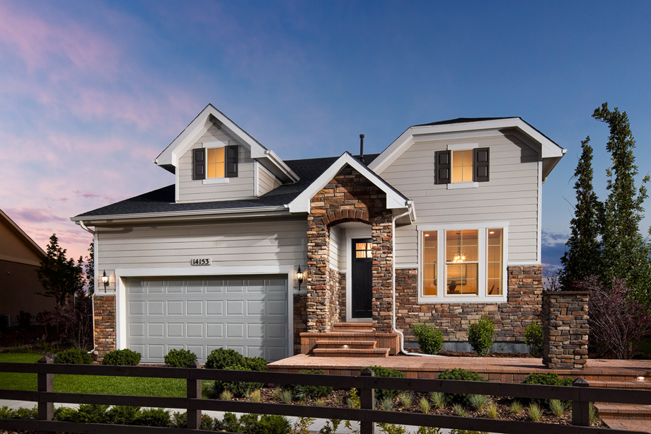 Toll Brothers at Heron Lakes TPC Colorado The Haywood II Home Design