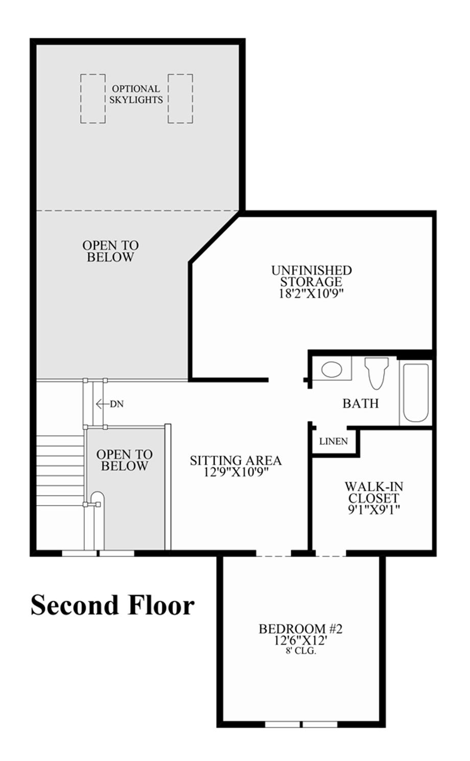 Newtown Woods Townhome Collection The Hickory Home Design