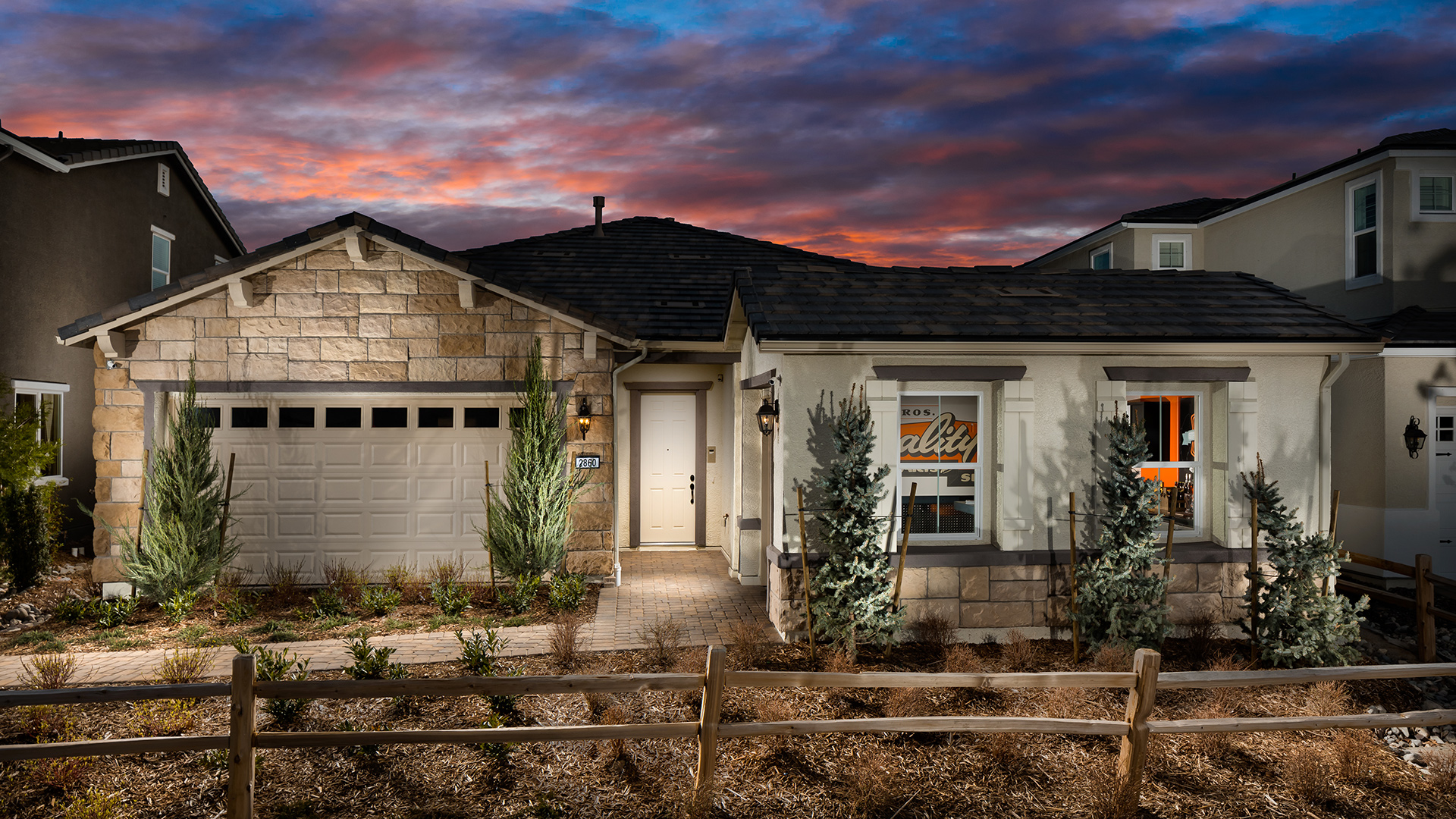 Willow Bend at Saddle Ridge The Tahoe Home Design