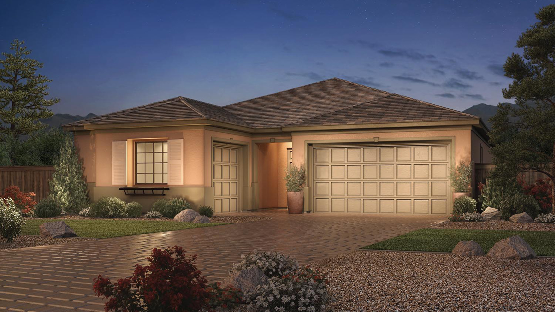 Willow Bend at Saddle Ridge The Tahoe Home Design