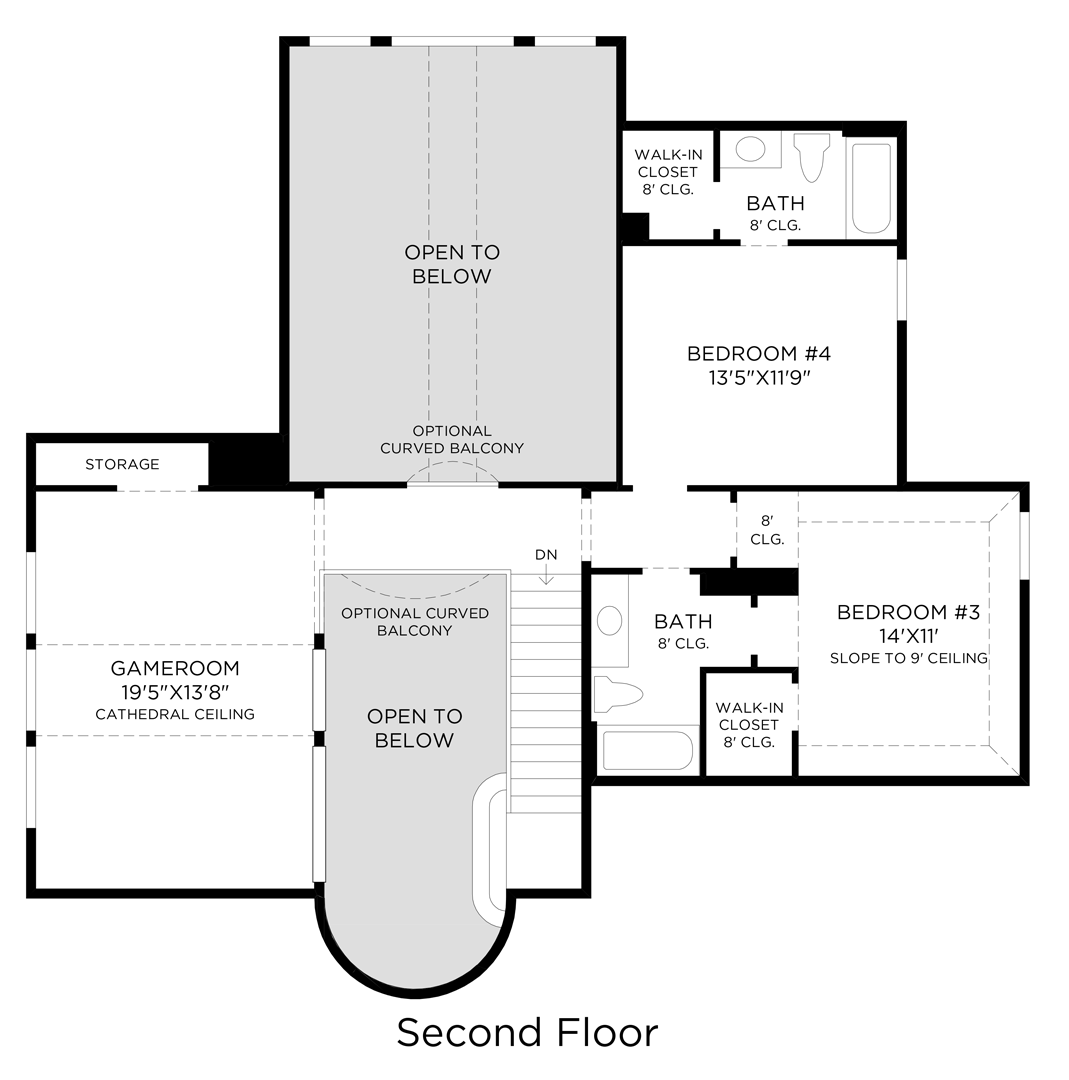 2nd Floor Floor Plan