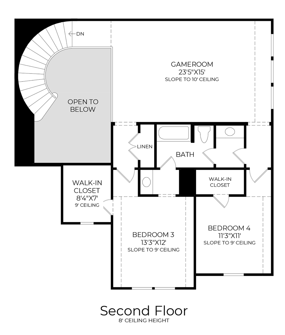 2nd Floor Floor Plan