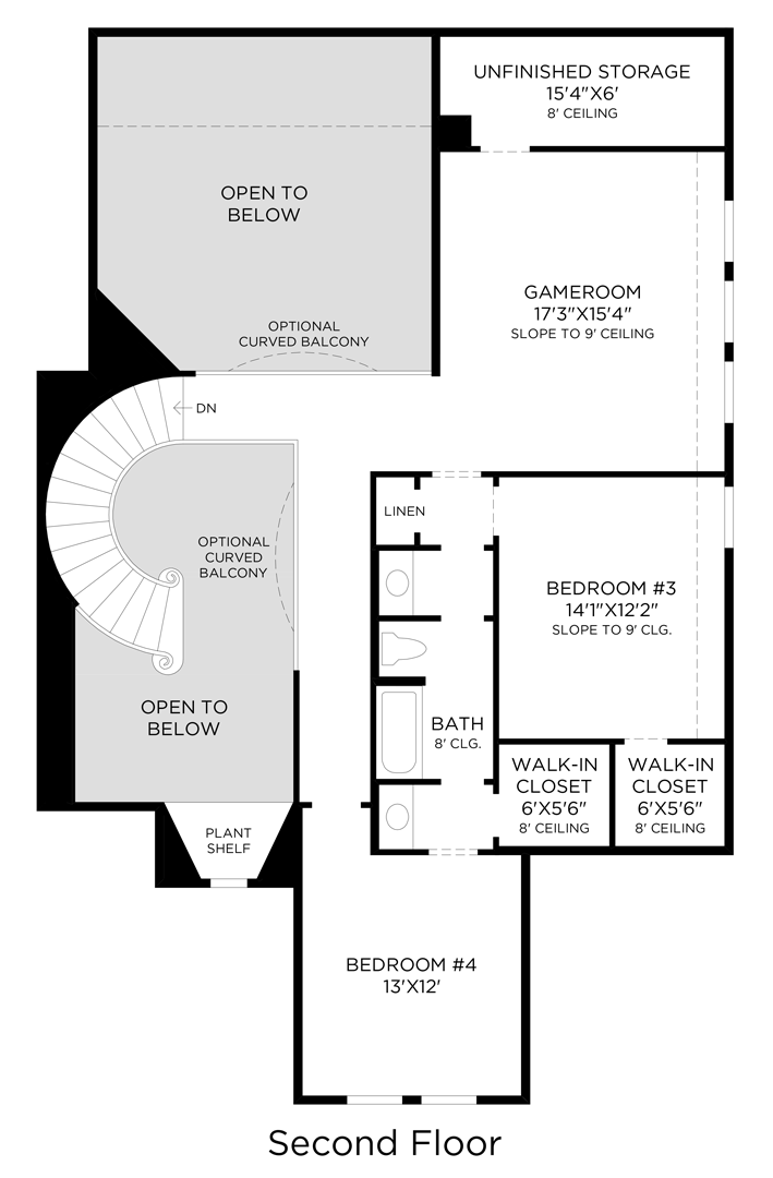 2nd Floor Floor Plan