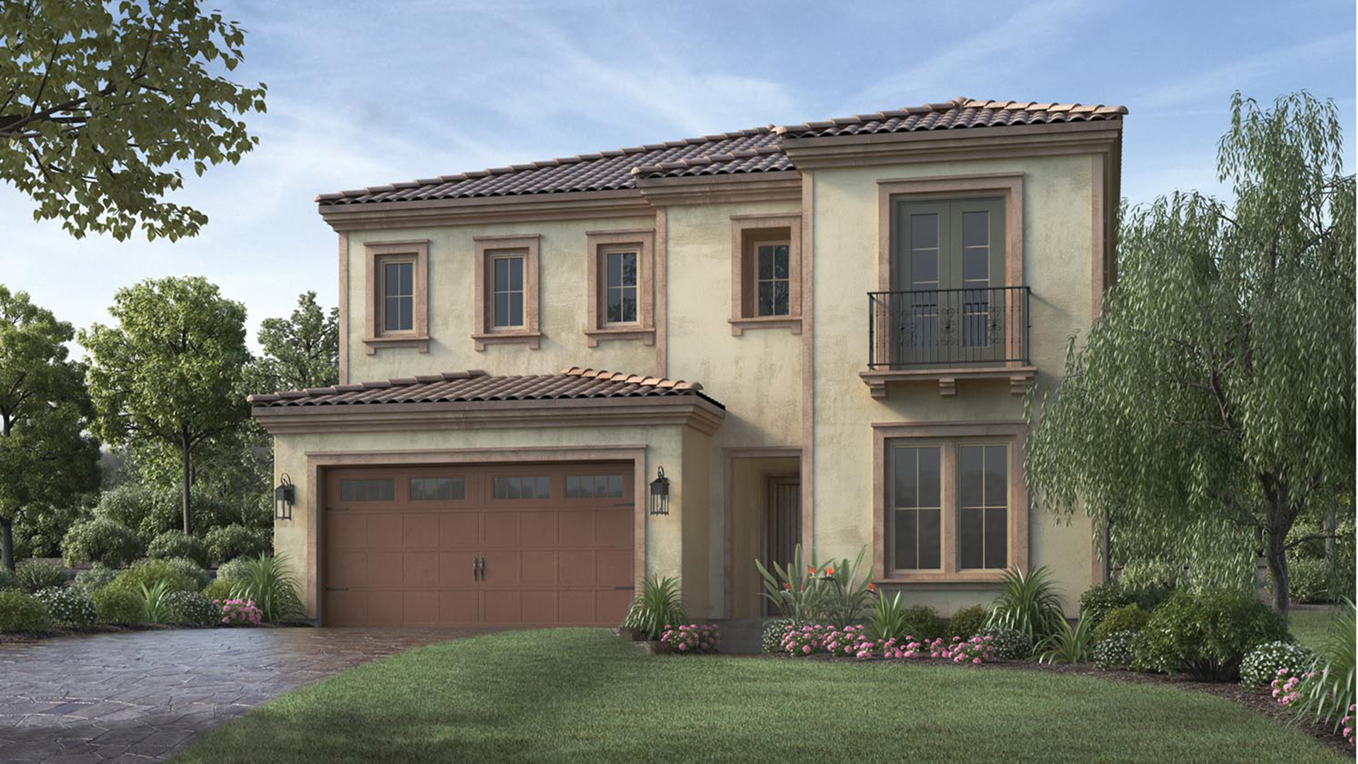 Bella Vista at Porter Ranch Bluffs Collection The Madison Home Design