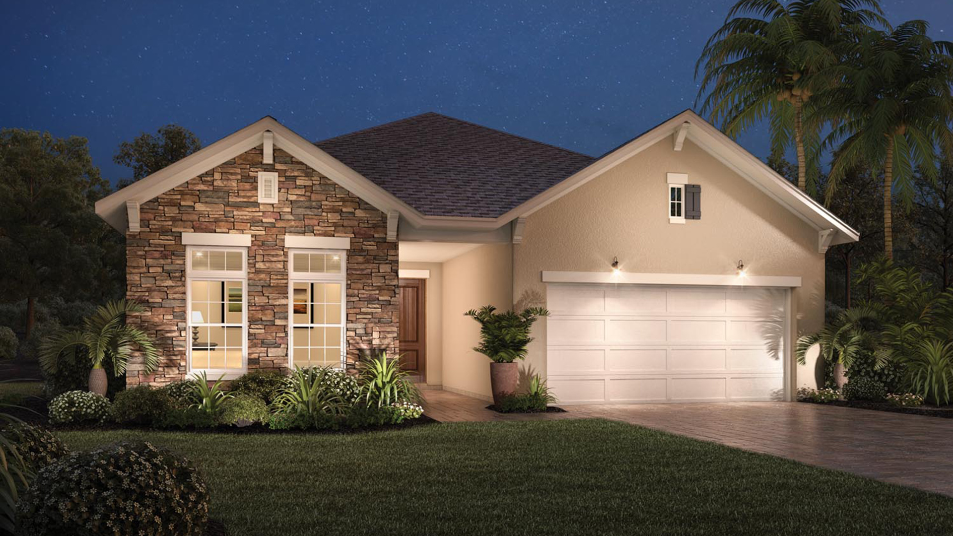 Coastal Oaks at Nocatee Heritage Collection The Mandigo Home Design