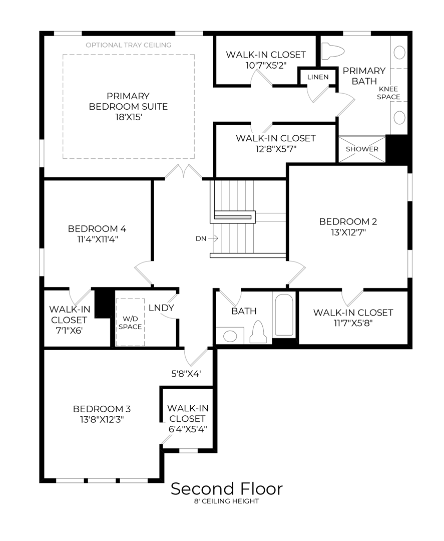 2nd Floor Floor Plan