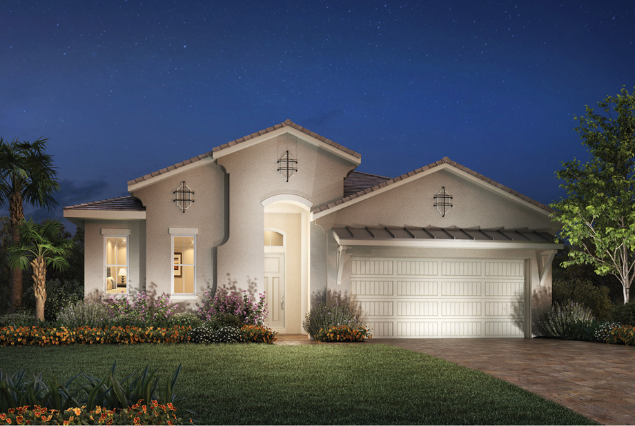 Naples FL New Construction Homes Azure at Hacienda Lakes Estate