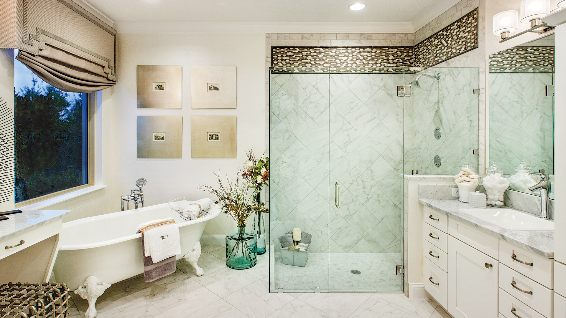 Design Center Toll Brothers Luxury Homes Bathroom Model Of The Miano Home Design Available In Orlando Fl
