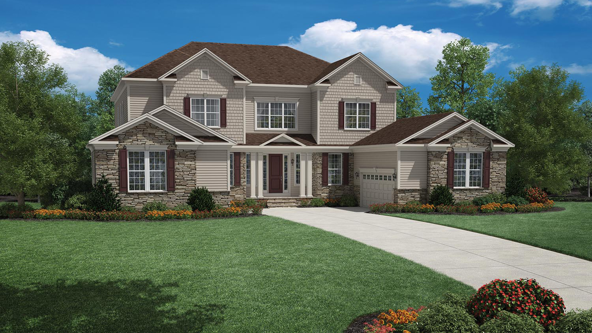 Estates at Mill Creek Ridge The Milverton Home Design