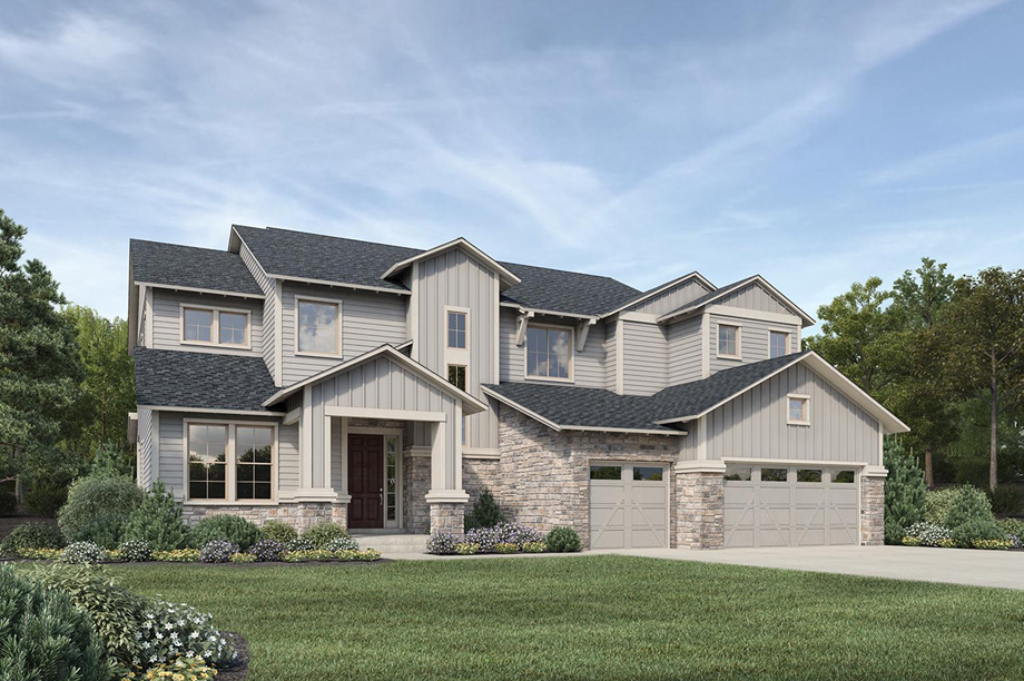 Toll Brothers at Flatiron Meadows The Vistas The Valmont Home Design