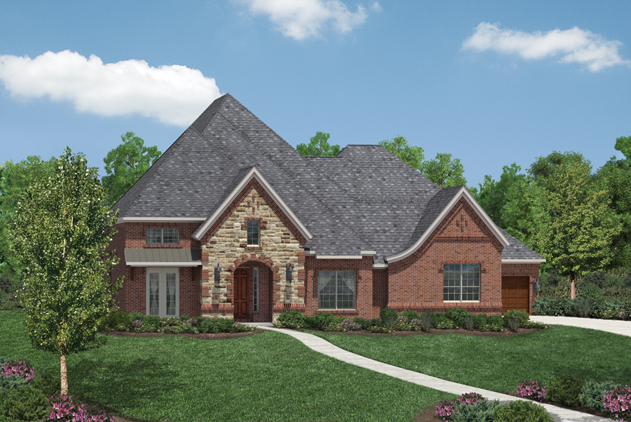 Cinco Ranch Ironwood Estates The Vinton Home Design