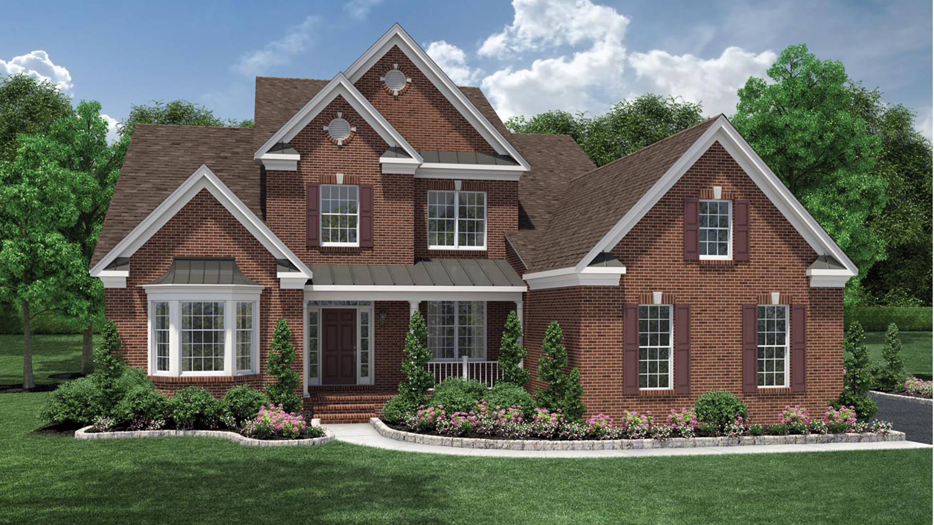 The Woodlands at Island Lake of Novi The Palmerton Home Design