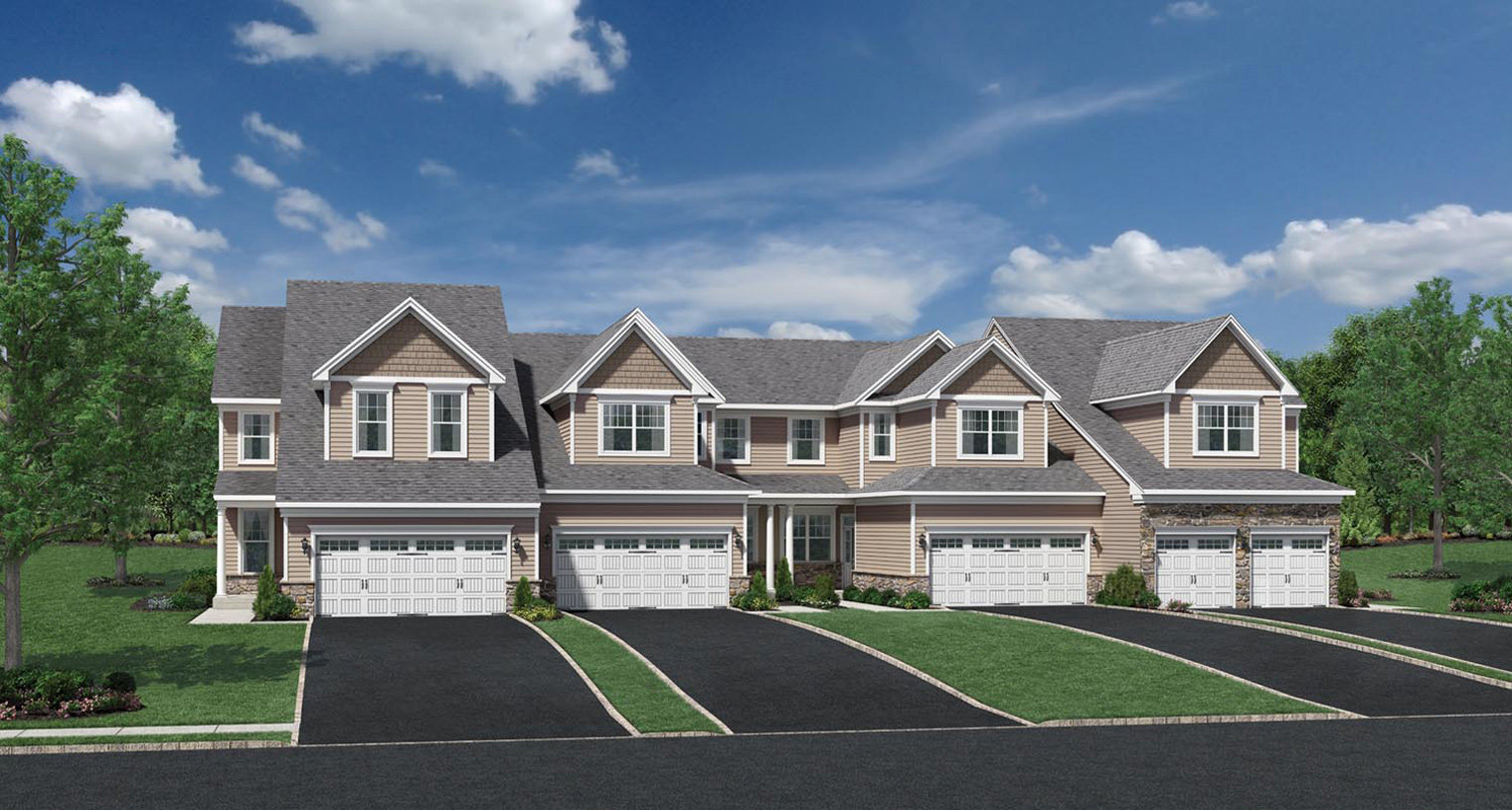 Danbury CT Townhomes for Sale Rivington by Toll Brothers The Ridge