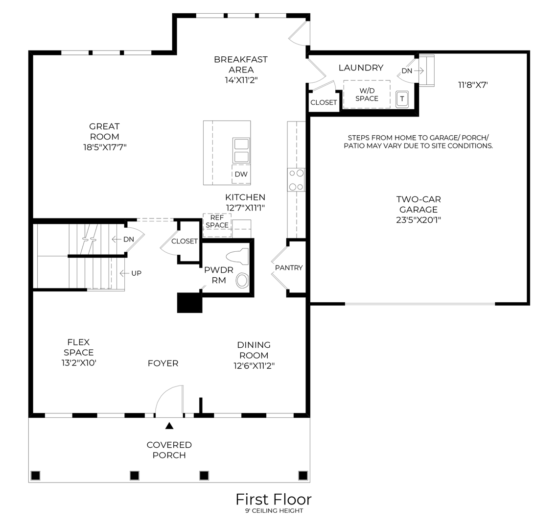 1st Floor Floor Plan