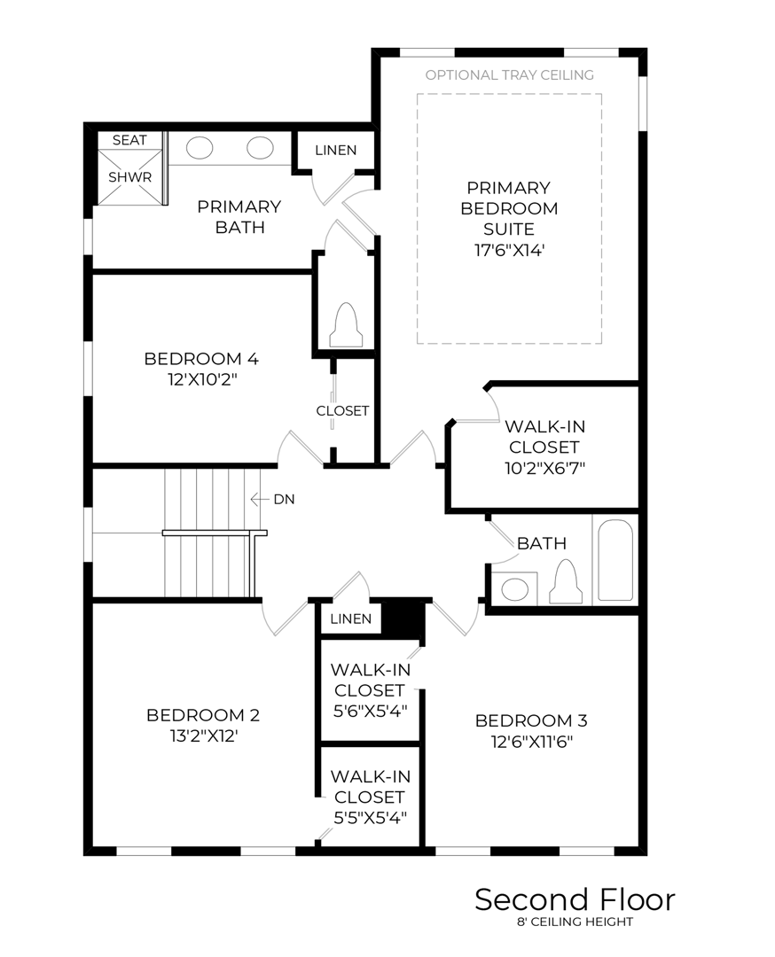 2nd Floor Floor Plan