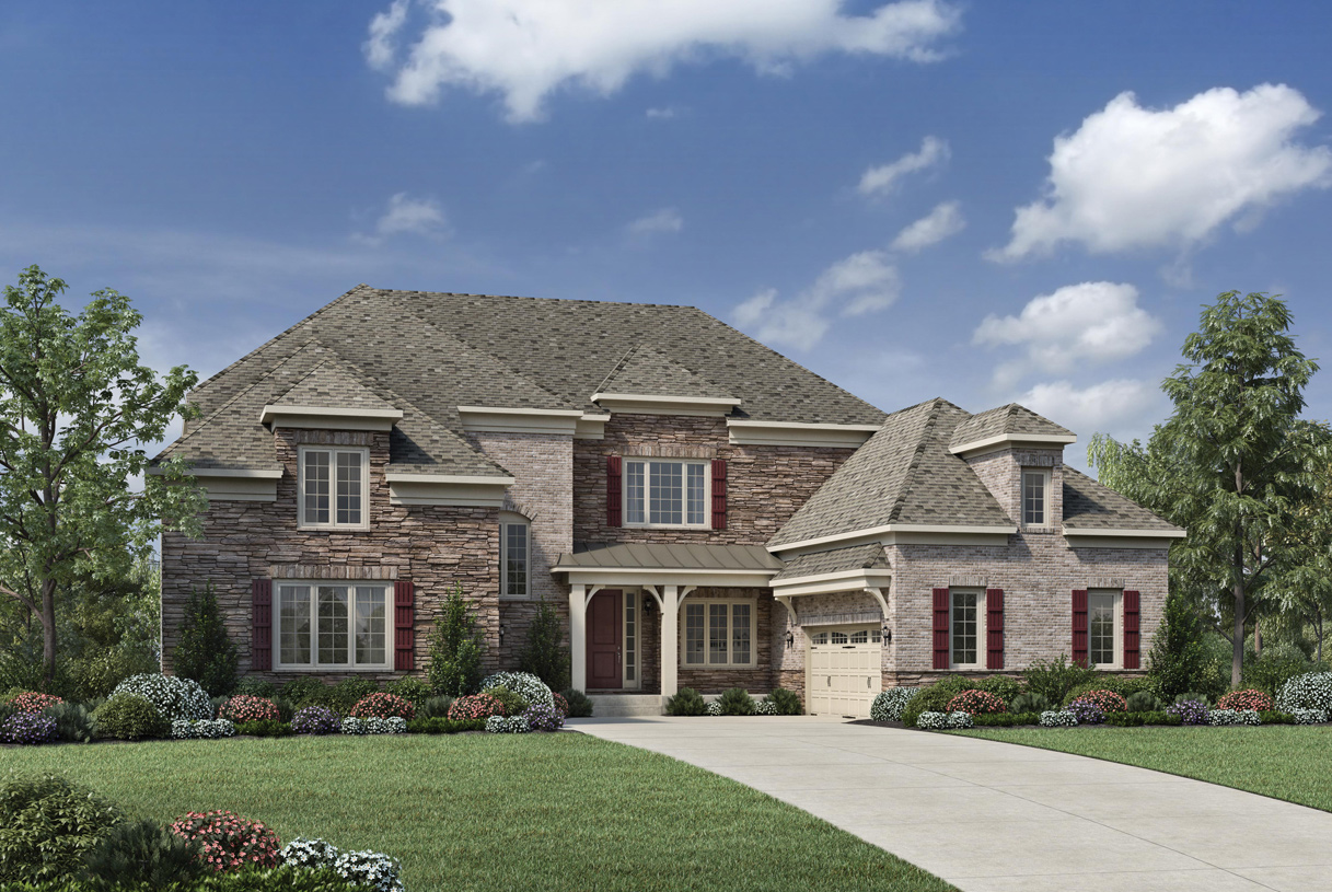 Toll Brothers at Falls at Weddington The Pullen Home Design