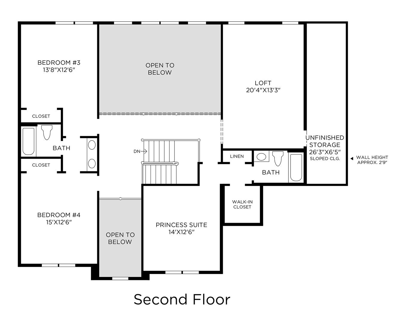 2nd Floor Floor Plan