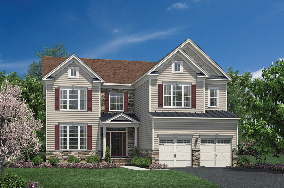 Dominion Valley Country Club Carolinas The Richmond II Home Design