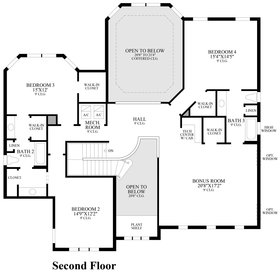 2nd Floor Floor Plan