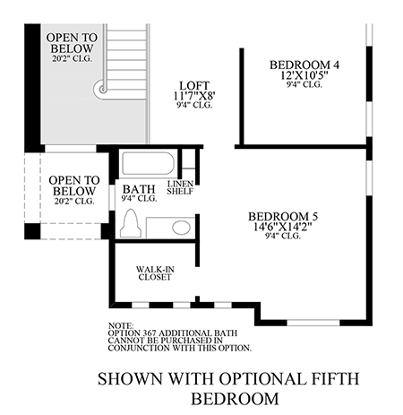 Optional 5th Bedroom