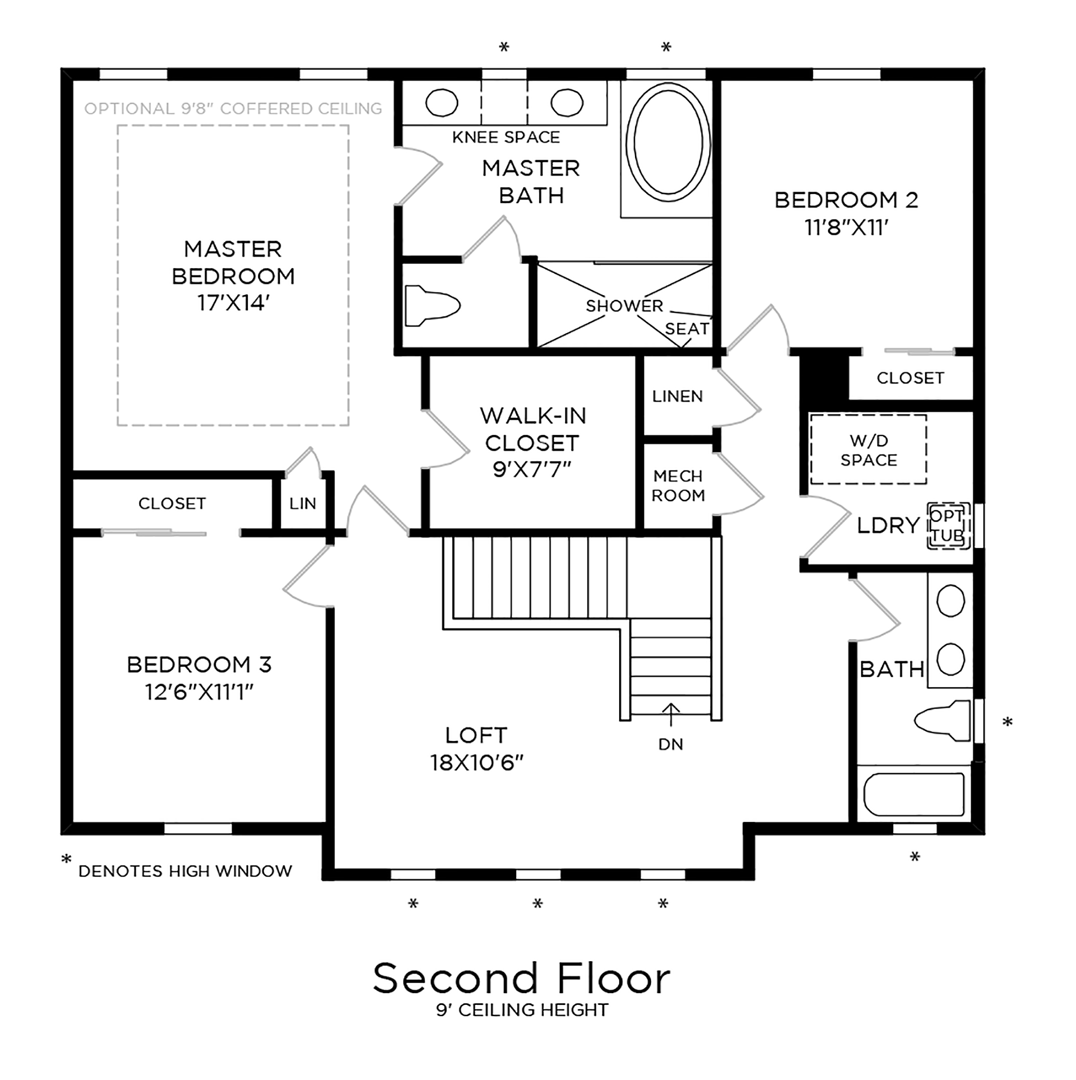 Toll Brothers at The Settlement at Twenty Mile | The Knollwood Home Design