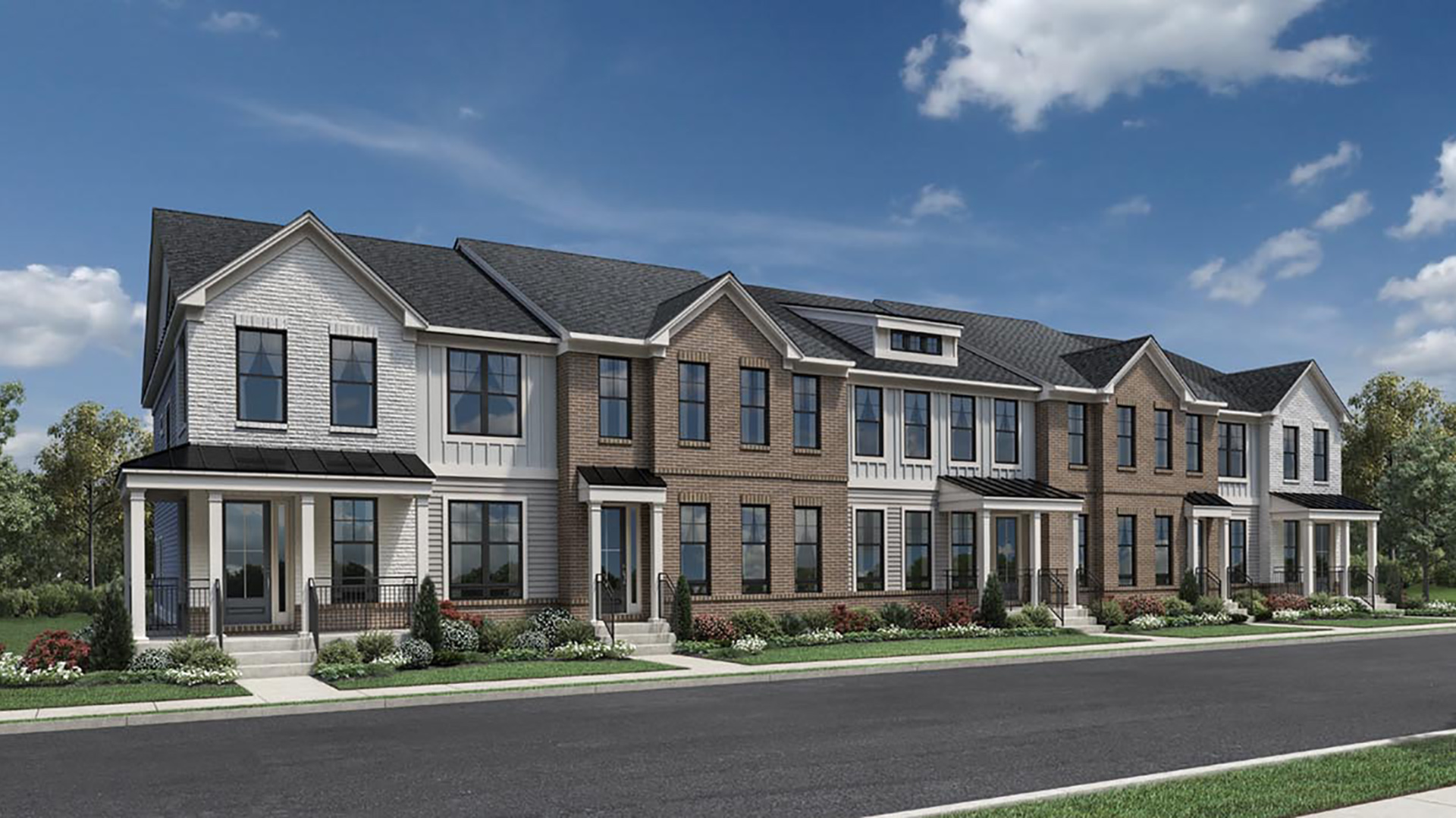 Toll Brothers at Turf Valley Townhomes The Stonebridge Home Design