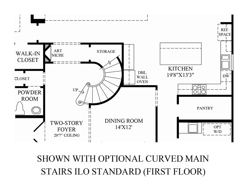 House Plans With Curved Staircases House Plans With Curved Staircases