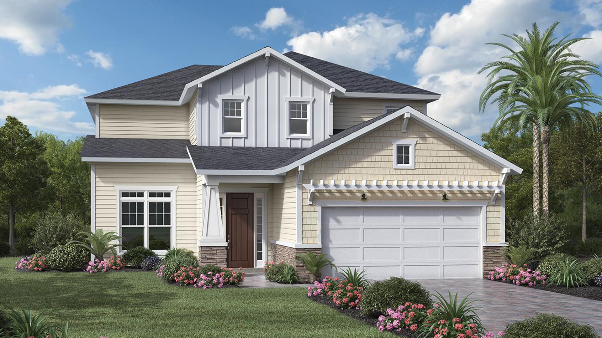 Coastal Oaks at Nocatee Heritage Collection The Terrano Home Design