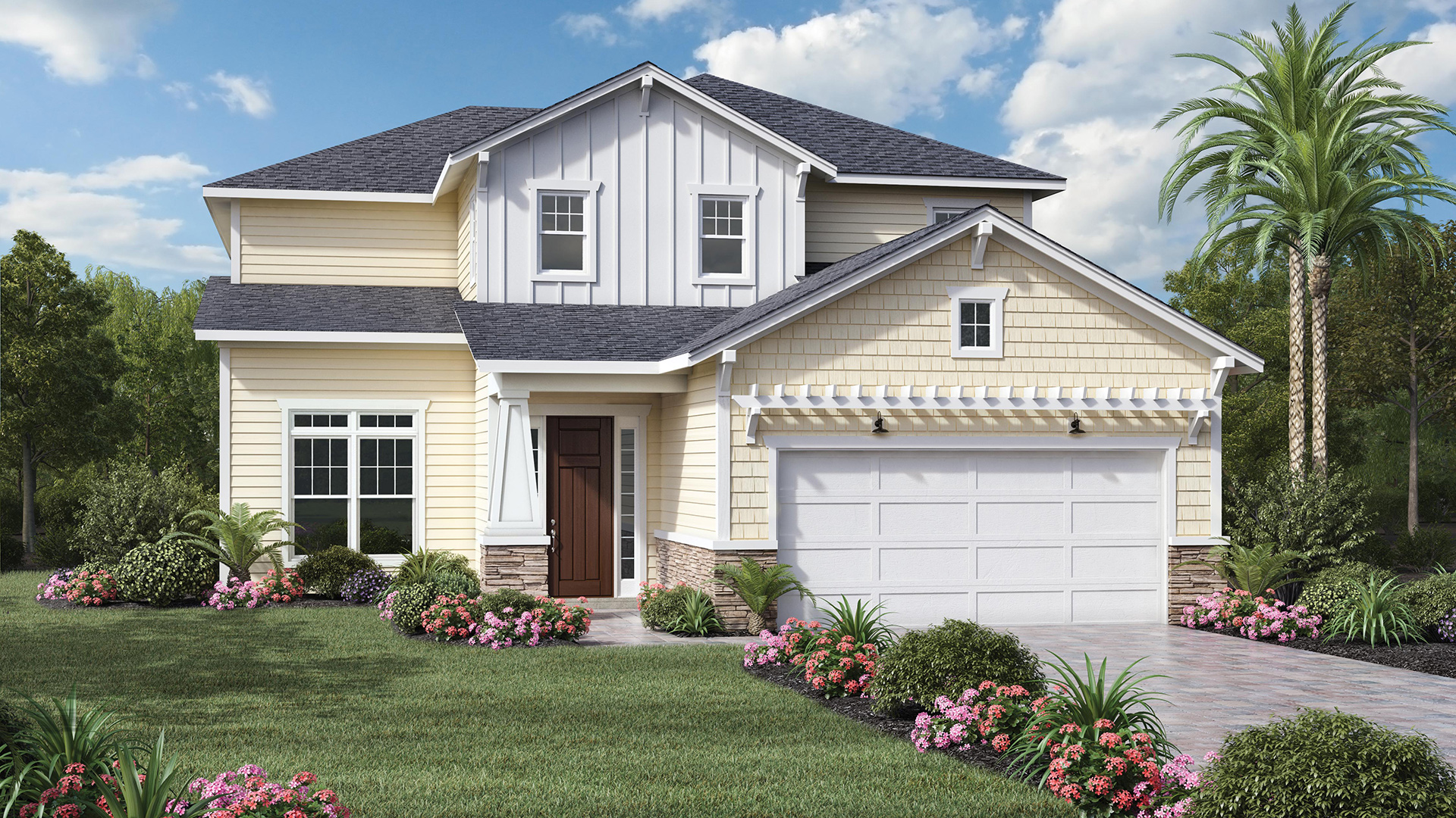 Coastal Oaks at Nocatee Heritage Collection The Terrano Home Design