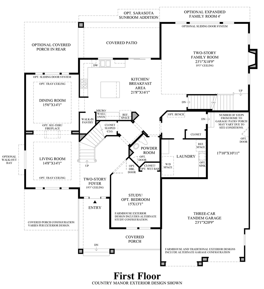 Toll Brothers at Flatiron Meadows The Vistas The Valmont Home Design