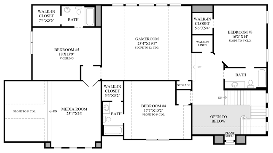 Woodson's Reserve Estate Collection Quick Delivery Home Vanguard
