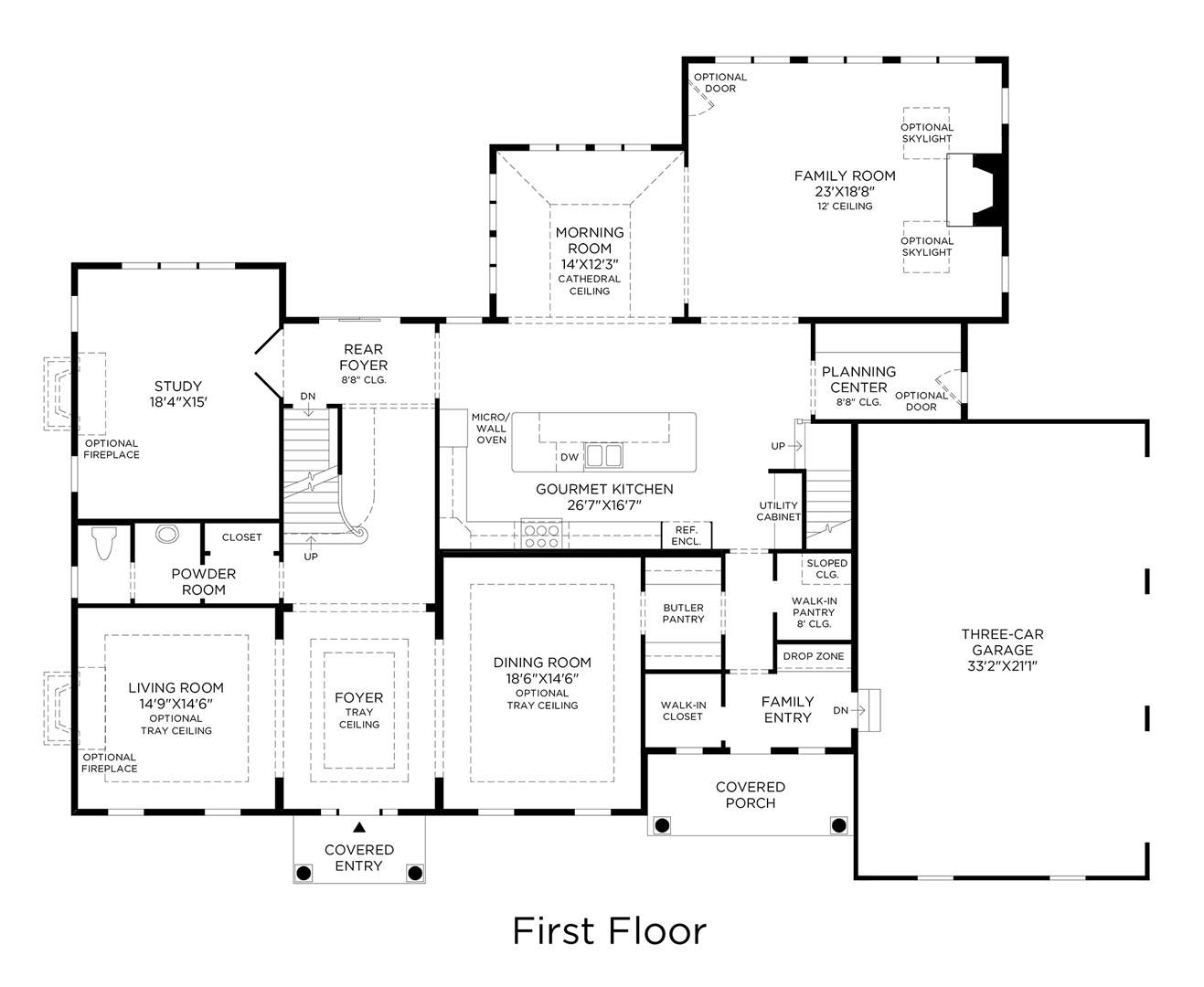 1st Floor Floor Plan