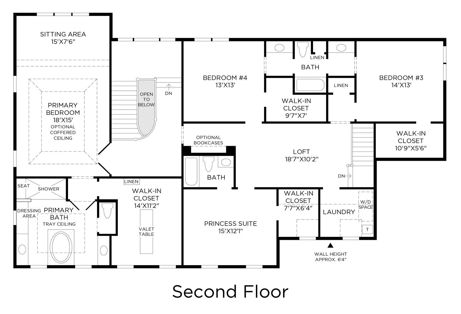 2nd Floor Floor Plan