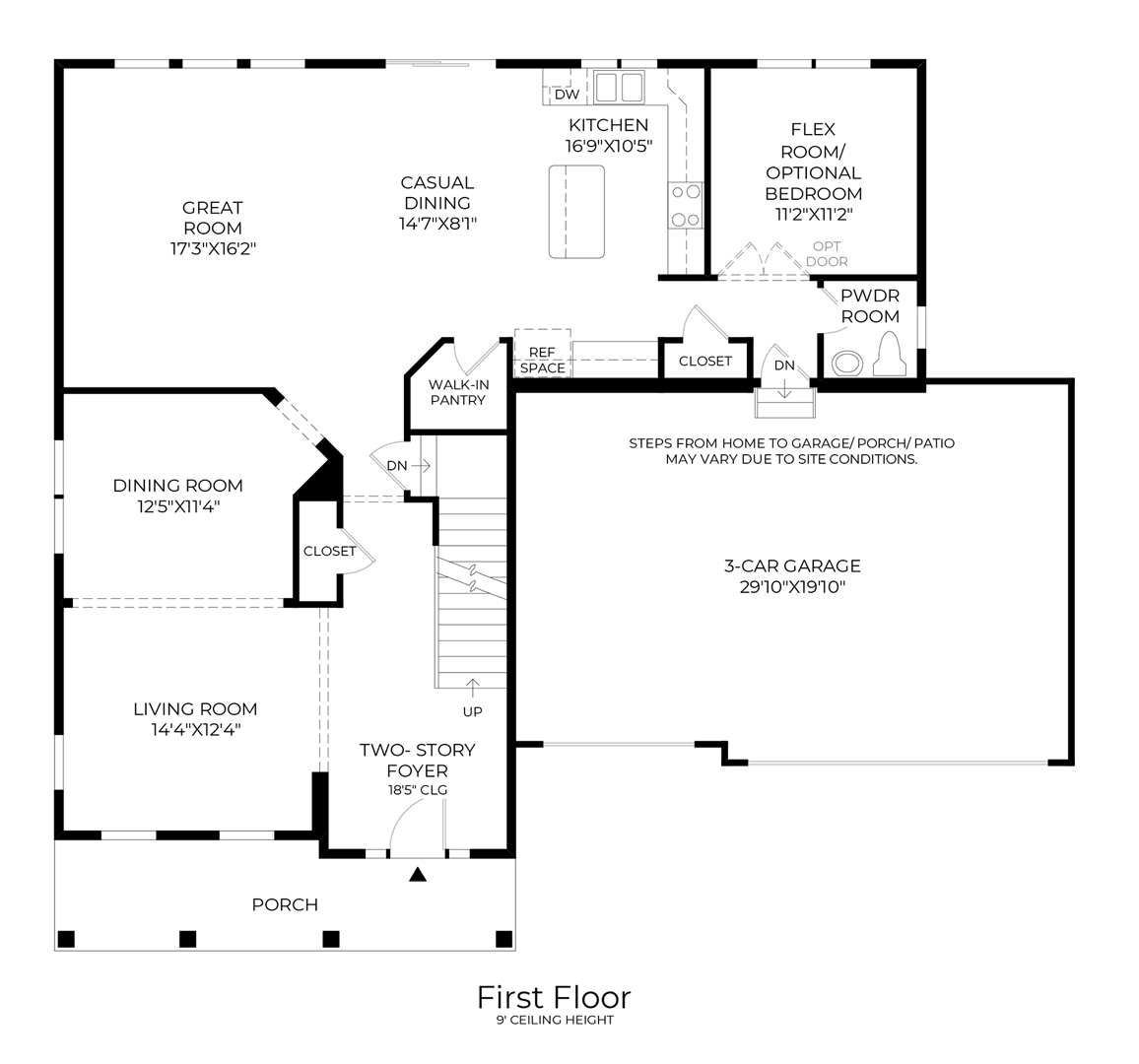 1st Floor Floor Plan
