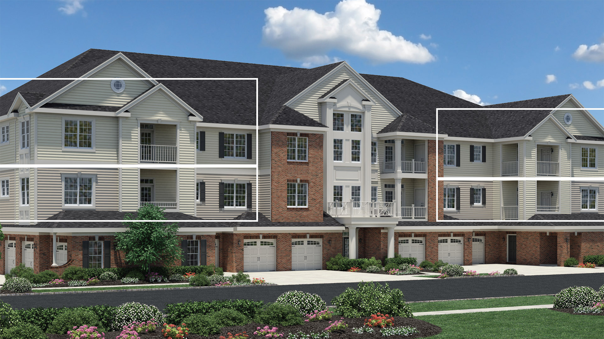 Regency at Dominion Valley Greenbrier Collection The Woodhall Home