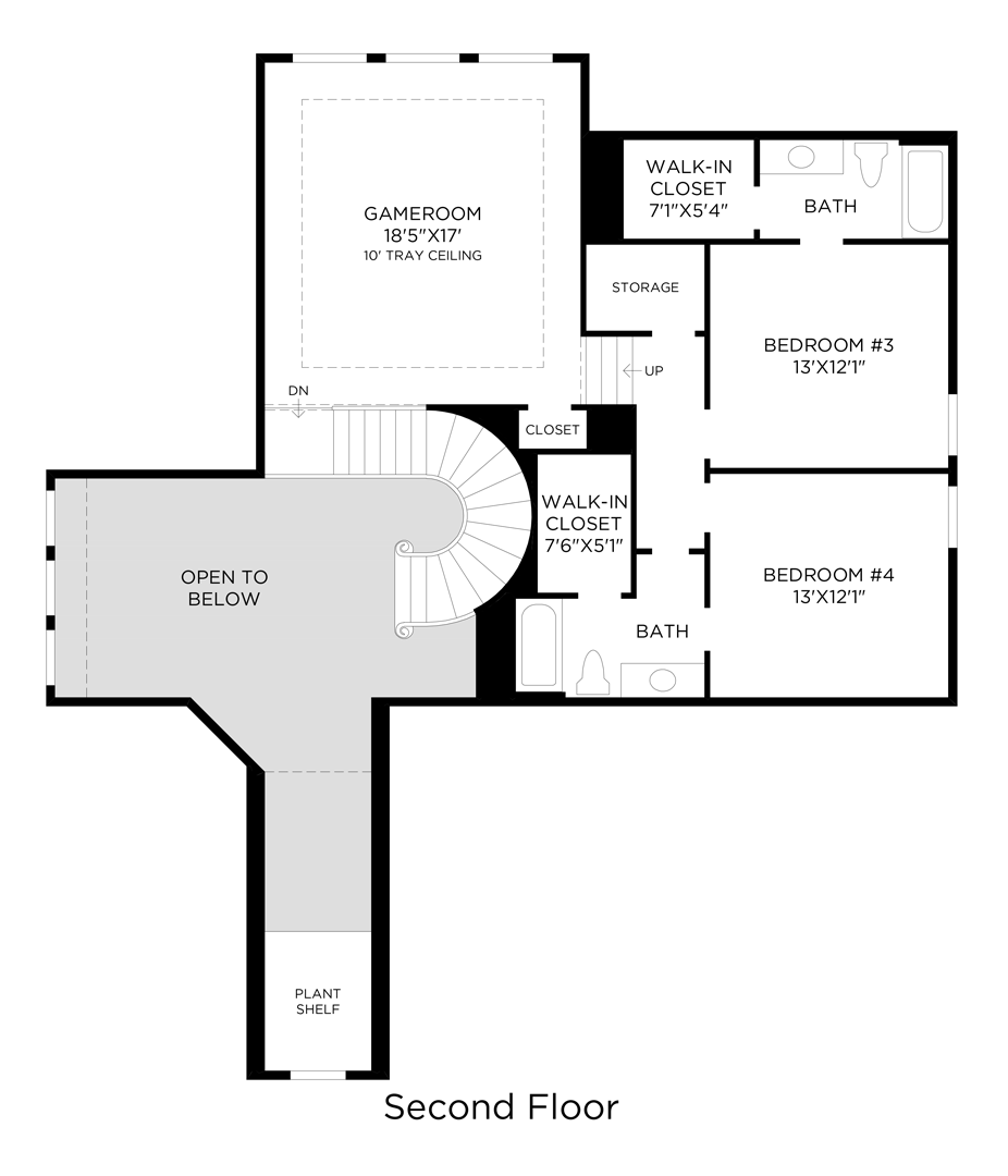2nd Floor Floor Plan