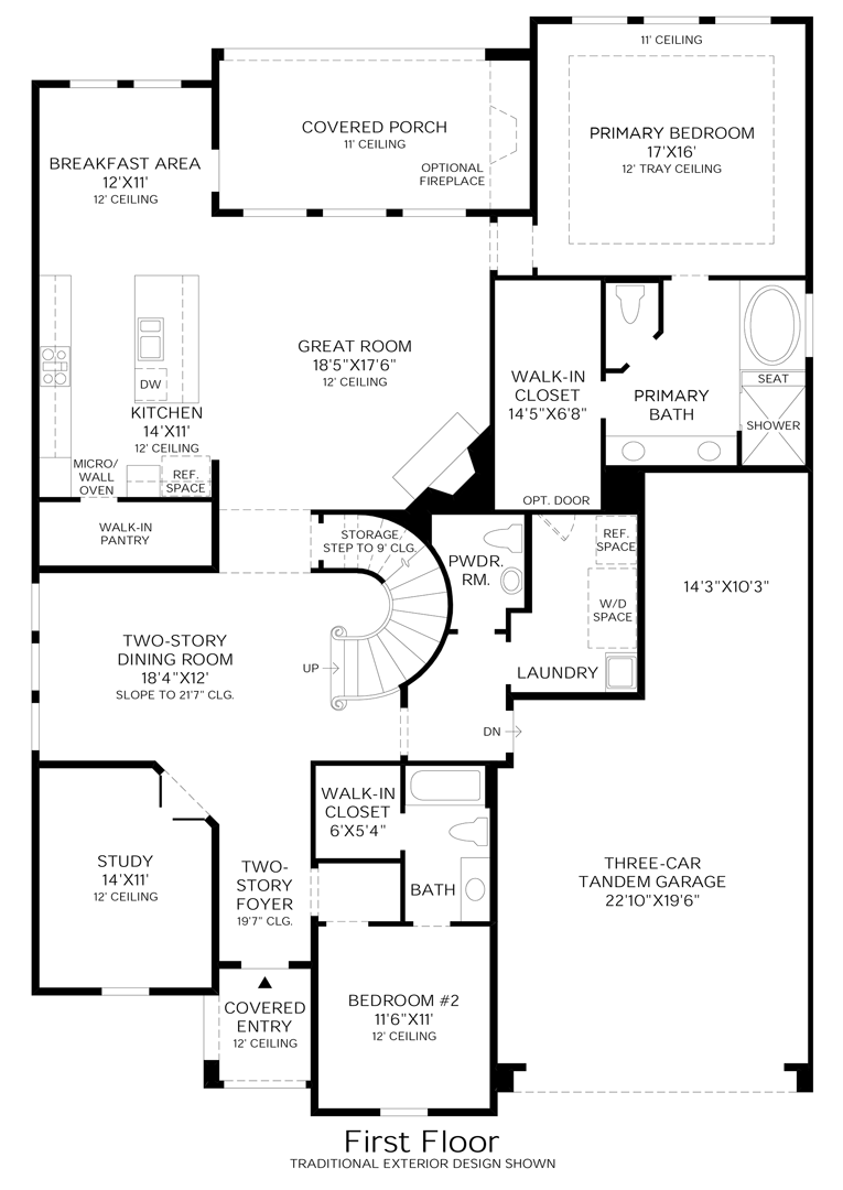 1st Floor Floor Plan