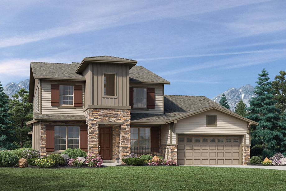 Erie CO New Construction Homes Toll Brothers at Flatiron Meadows The Retreat