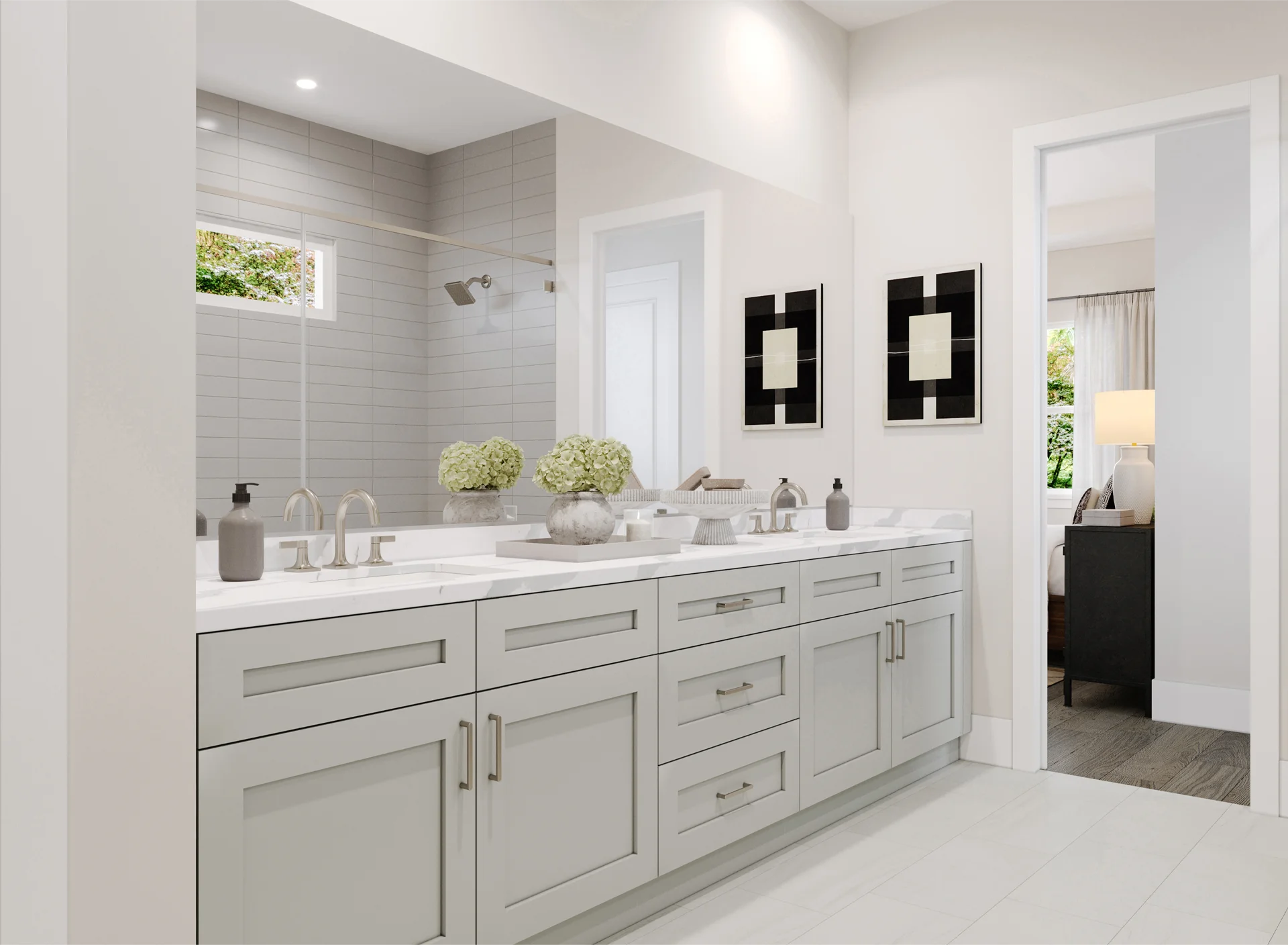 Classic Farmhouse Bathroom