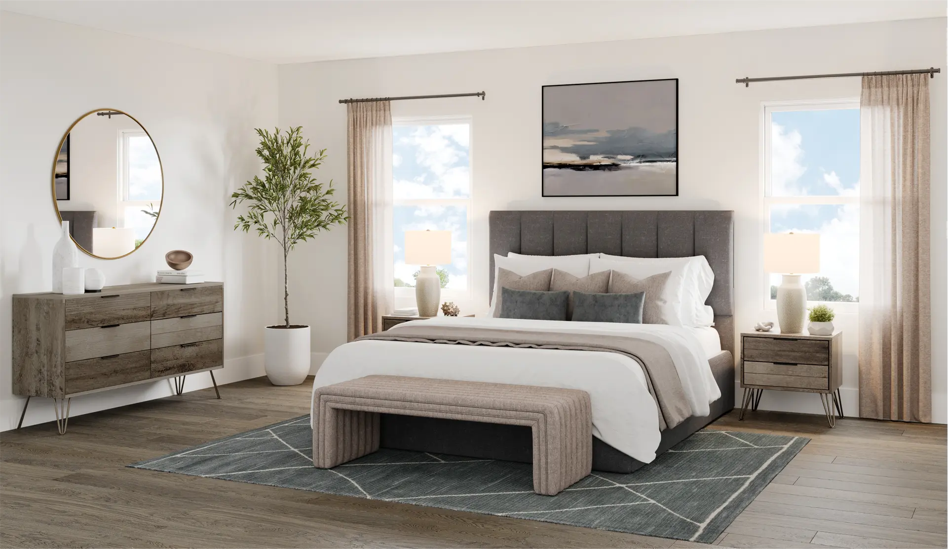 Classic Farmhouse Bedroom
